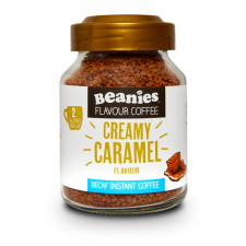 Beanies Creamy Caramell - krémes karamella koffeinmentes instant kávé 50g kávé