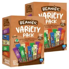 Beanies Ízesített instant kávé válogatás 20 x 2 g kávé