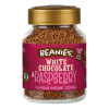 Beanies Ízesített Instant Kávé White Chocolate & Raspberry 50g - Angol