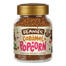Beanies Karamell- popcorn ízű instant kávé 50 g reform élelmiszer