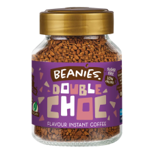 Beanies Koffein mentes Ízesített Instant Kávé Double Chocolate 50g - Angol kávé