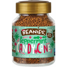 Beanies Peppermint Candy Cane - karácsonyi nyalóka ízű instant kávé kávé