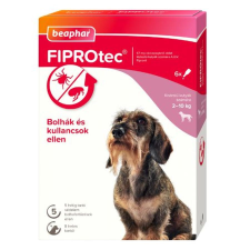 Beaphar Fiprotec Dog S 6x bolha- és kullancsirtó spot-on kutyáknak (2-10kg) élősködő elleni készítmény kutyáknak