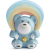 Bear Chicco Rainbow Bear - Szivárvány maci zene-fény projektor 0h + kék