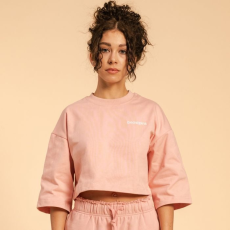 BeastPink Cropped Serenity női póló Pink XS