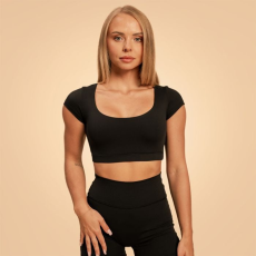 BeastPink Sense Cropped póló Black XS