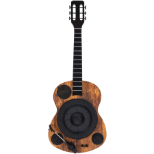 Beatfoxx GT-25 "Chuck" Gitár Alakú Lemezjátszó Falra Szerelhető Bluetooth®-szal lemezjátszó