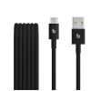 Beats Apple Beats USB-A to USB-C Woven Cables (1.5m) - Bolt Black (2-Pack)