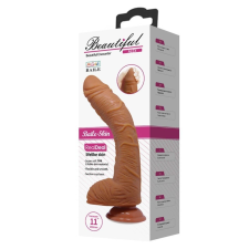 Beautiful Alex 11" Dildo Brown műpénisz, dildó
