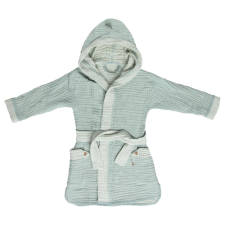 Bébé-jou Fürdőköntös Pure Cotton Green gyerek köntös