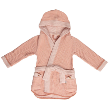  Bébé-Jou Fürdőköntös Pure Cotton Pink babatörülköző, kifogó