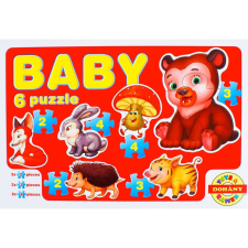 Bébi kirakó játék - többféle puzzle, kirakós