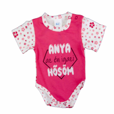 Bébi ru kombi egyfal Vp. V.PINK/FEHÉR VIRÁG 098 kombidressz, body