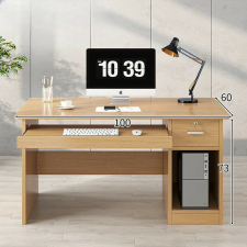 BeComfort Íróasztal 100x60x73cm tölgy FUR1826-2 íróasztal