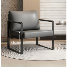 BeComfort kényelmes nappali fotel 70x60x54cm szürke FUR1929-1 bútor