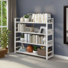 BeComfort Könyvespolc 4 polcos 80x30x145cm fehér PG03-2 bútor