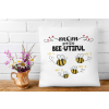  Bee-utiful Anya és méhecskéi (Személyre szabható) - Párna Anyáknak