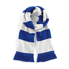 Beechfield Uniszex sál Beechfield Stadium Scarf Egy méret, Világos királykék/Fehér női sál, kendő