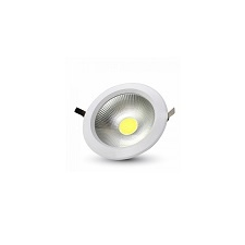  Beépíthető LED lámpa 20W (135 mm, kerek) hideg f. világítás