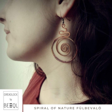 BeEql Spiral of nature fülbevaló fülbevaló