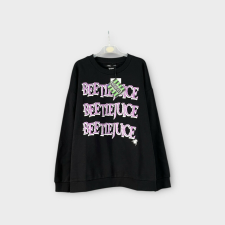  Beetlejuice női oversize pulóver - M (ÚJ) női pulóver, kardigán