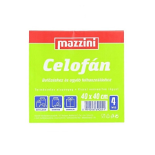  Befőzési celofán 4 íves 40 cm x 40 cm konyhai eszköz
