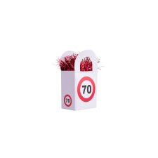 Behajtani tilos lufisúly 70. születésnapra party kellék
