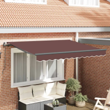  Behúzható napellenző Barna 250 x 200 cm szövet nyílászáró