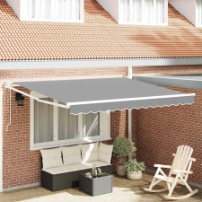  Behúzható napellenző Fehér 300 x 250 cm Alumínium nyílászáró