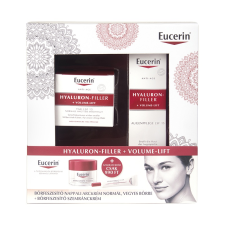 Beiersdorf AG Eucerin Hyaluron-Filler+Volume Lift csomag normál/vegyes bőrre 50ml+15ml kozmetikai ajándékcsomag