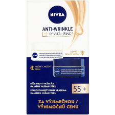 Beiersdorf NIVEA nappali+éjszakai krém 2x50ml 55+ Revitalizáló kozmetikai ajándékcsomag