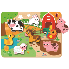  Beilleszthető puzzle tanya gyerekeknek a 2Kids Toys-tól puzzle, kirakós