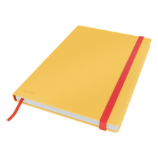 Beíró LEITZ Cosy Soft Touch B/5 keményfedeles 80 lapos vonalas melegsárga füzet
