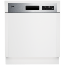 Beko BDSN28530X beépíthető félig integrált 15 terítékes mosogatógép mosogatógép