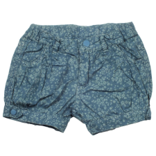 Bel & Bo kék, virágmintás lány farmer short gyerek nadrág