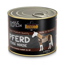 Belcando konzerv szín lóhús (csak egyfajta fehérje) 6x200g kutyaeledel