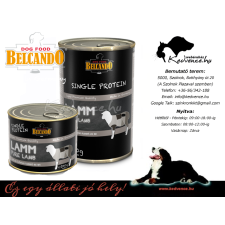 Belcando Single Protein Konzerv Bárányhús 400gr kutyaeledel