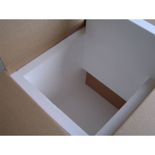 Bélelt kartondoboz 400x300x300 mm 20 mm EPS betéttel postázás