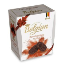 Belgian Csokoládé BELGIAN Trüffel étcsokoládés reszelékkel 145g csokoládé és édesség