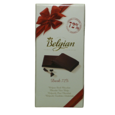 Belgian Dark étcsokoládé 72% 100 g csokoládé és édesség