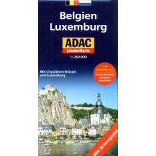 ﻿ BELGIUM, HOLLANDIAN, LUXEMBURG 1:500 000 /EURÓPAI AUTÓTÉRKÉPEK SOROZAT térkép