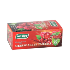 BELIN vörösáfonya-málna tea 20x2g tea