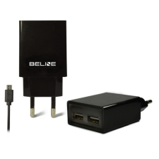 Beline 0011 Hálózati 2xUSB-A töltő (5V / 2A) + 1m Micro-USB töltőkábel (BELI0011) mobiltelefon kellék
