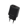 Beline 1x USB-C + 1x USB 20W fekete (csak fej) PD 3.0 + QC 3.0 BLN2CB20