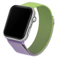 Beline Apple Watch fém óraszíj 38/40/41mm zöld/lila okosóra kellék