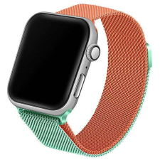 Beline Apple Watch fém óraszíj 42/44/45/49mm zöld/narancssárga okosóra kellék