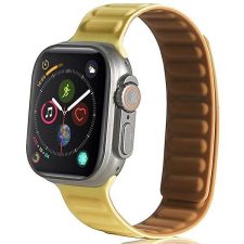 Beline Apple Watch mágneses óraszíj 38/40/41mm sárga okosóra kellék