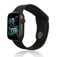 Beline Apple Watch szilikon óraszíj 42/44/45/49mm fekete okosóra kellék