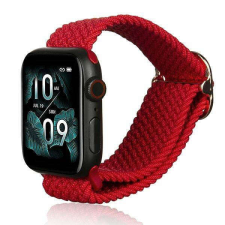 Beline Apple Watch textil óraszíj 42/44/45/49mm piros okosóra kellék