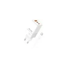 Beline BELI02751 2x USB-C / USB-A Hálózati töltő - Fehér (65W) mobiltelefon kellék
